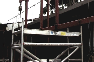 Aluminium working platform rental Hong Kong